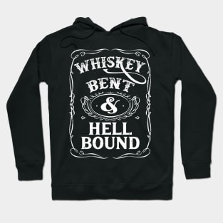 Whiskey Bent and Hell Bound Vintage Hoodie